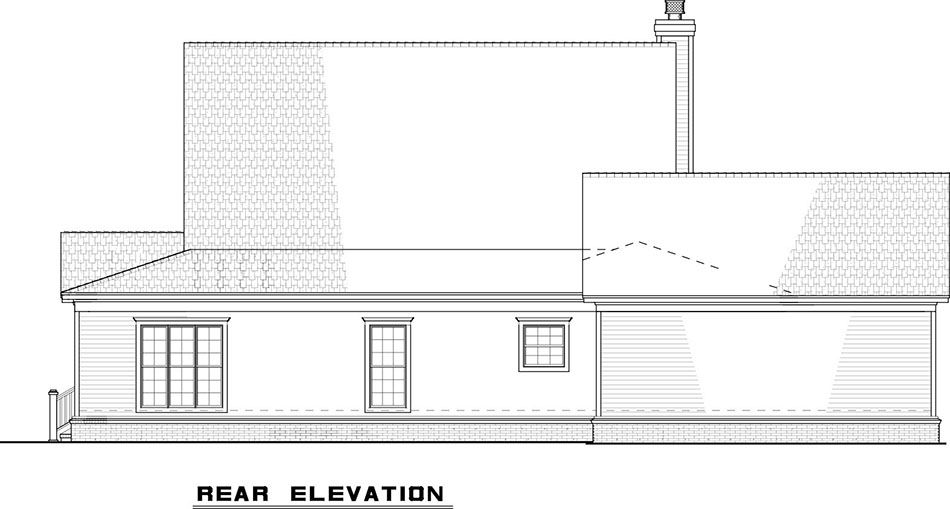 MEN5094-Rear Elevation